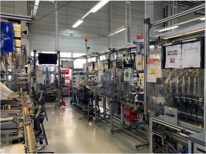 Produção de relés