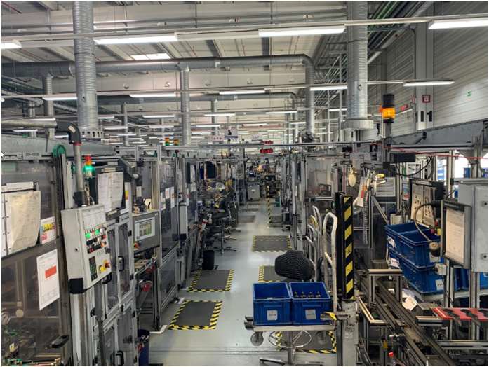 Produção de relés