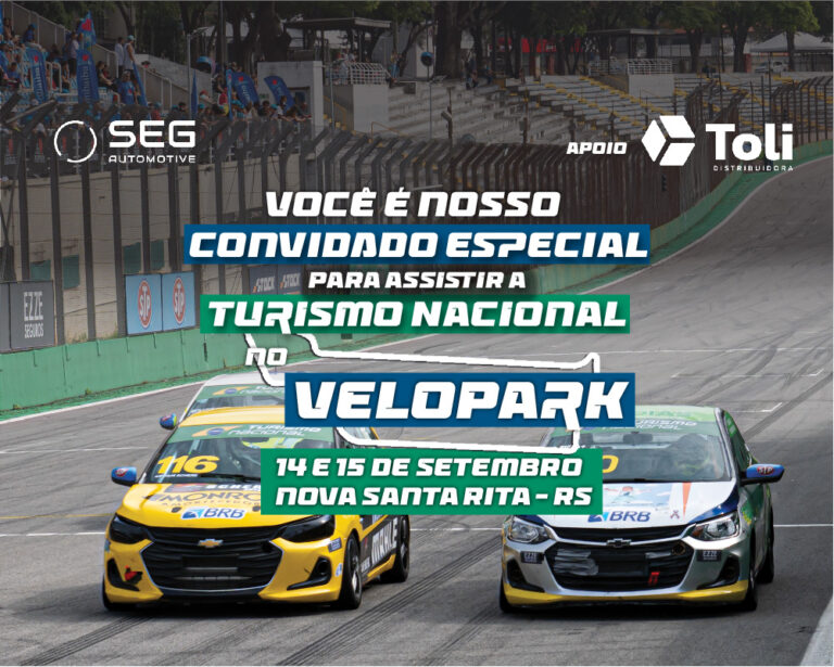 seg automotive-toli distribuidora-toli-distribuidora-turismo nacional-convite- Convite Especial: SEG Automotive e Toli Distribuidora Levam Você e Sua Família para um Final de Semana de Velocidade no Velopark!