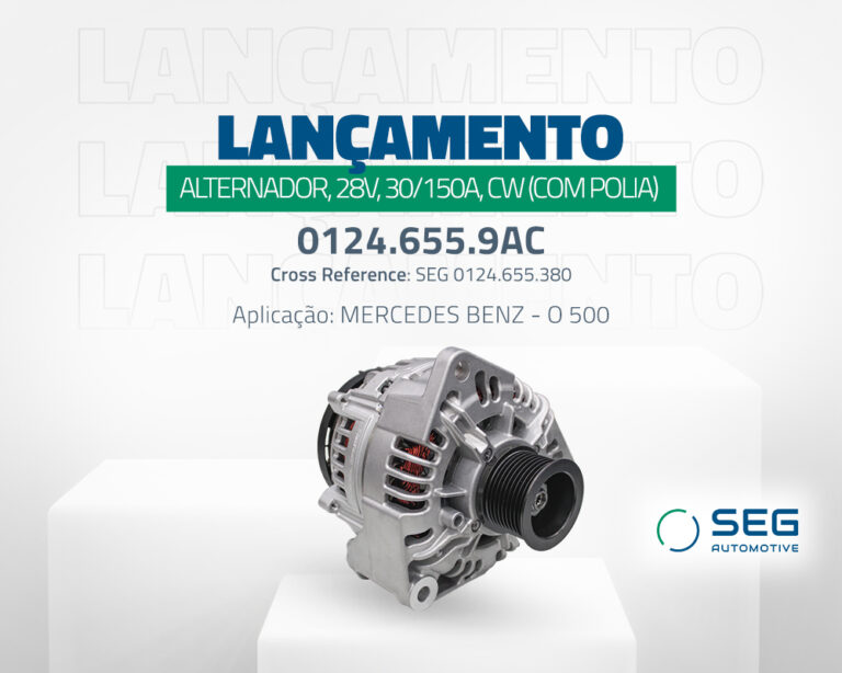 Alternador SEG HD10P-0124.655.9AC-01246559AC-Mercedes-Benz