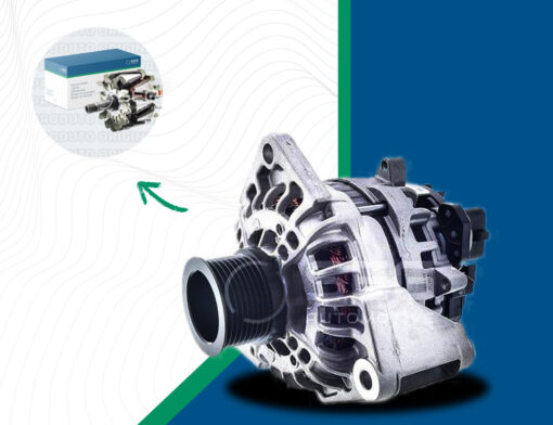 F00M131852 o rotor original seg automotive para alternadores 0124555023 e 0124555007 e F000BL0755