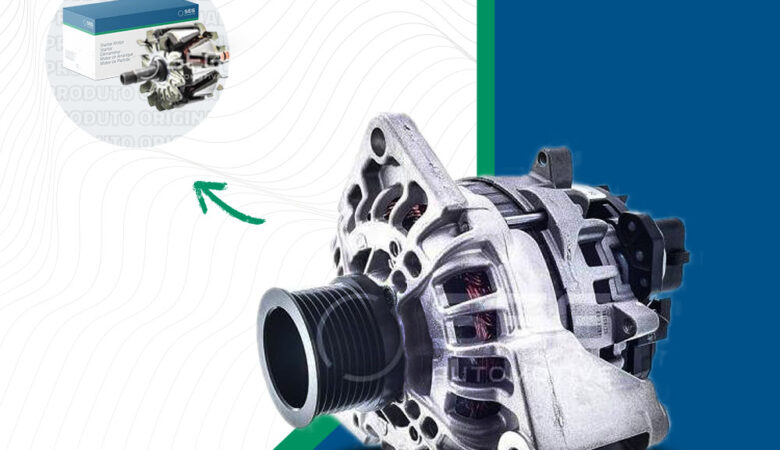 F00M131852 o rotor original seg automotive para alternadores 0124555023 e 0124555007 e F000BL0755