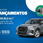 Alternador SEG Automotive F000BL04L7: desempenho e confiabilidade para Nissan