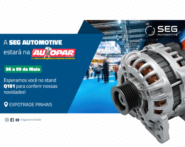 SEG Automotive presente na Autopar 2026