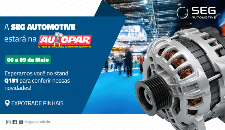 SEG Automotive presente na Autopar 2026