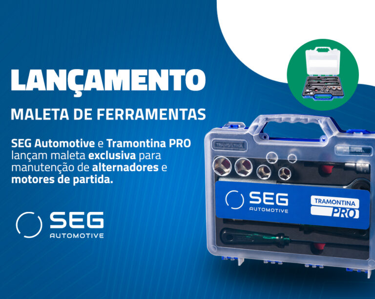 Maleta para manutenção de alternadores e motores de partida chega ao mercado