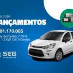 O motor de partida PN 0001.170.005 é uma peça desenvolvida para veículos das linhas Citroën e Peugeot equipados principalmente com motores da família TU e EC5. Com construção robusta e excelente desempenho na partida, este componente é amplamente utilizado em diversos modelos comercializados no Brasil e em outros mercados.