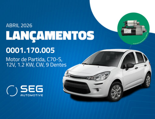 O motor de partida PN 0001.170.005 é uma peça desenvolvida para veículos das linhas Citroën e Peugeot equipados principalmente com motores da família TU e EC5. Com construção robusta e excelente desempenho na partida, este componente é amplamente utilizado em diversos modelos comercializados no Brasil e em outros mercados.