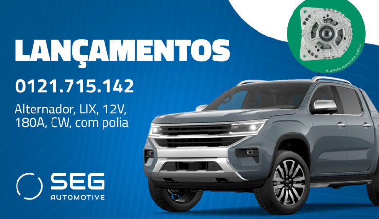 Copilot said: Alternador SEG Automotive 0121715142 amplia cobertura para Volkswagen Amarok e Passat