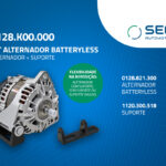 SEG Automotive amplia opções de reposição com novo Kit Alternador Batteryless