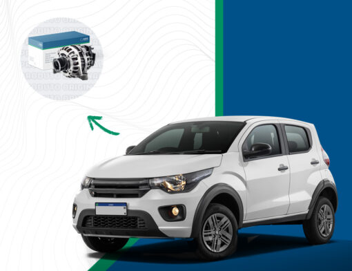F000BL062E O Alternador SEG Automotive Fiat com motores Fiasa e Fire_