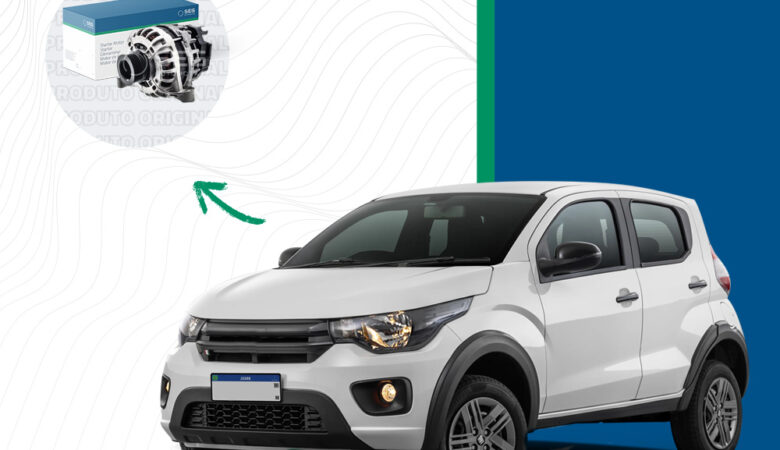 F000BL062E O Alternador SEG Automotive Fiat com motores Fiasa e Fire_