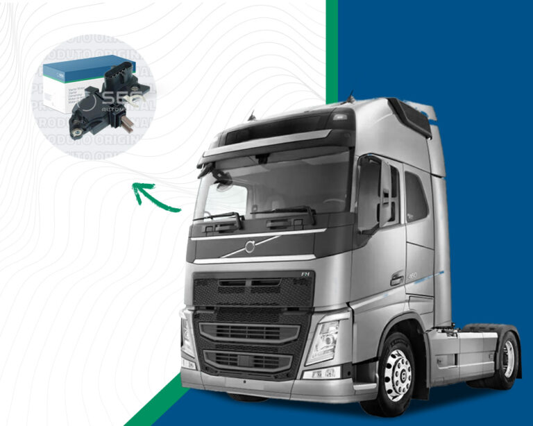 F00M485245: O Regulador de Voltagem 24V da SEG Automotive para a Frota Volvo